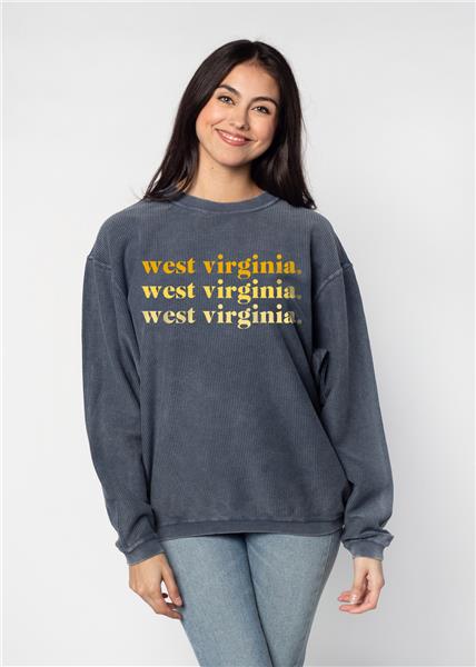 wvu crew neck