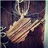 West Virginia State Shape Wood Ornament