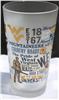 WVU Campus Frosted Pint Glass