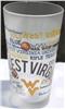 WVU Campus Frosted Pint Glass