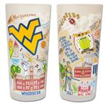 WVU Glass Tumbler