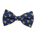 WVU Bow Tie Repeat Pattern